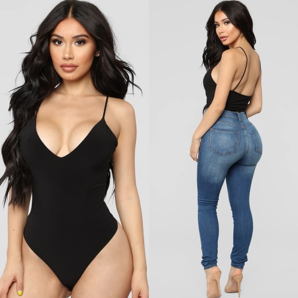 Fashion Nova “Sleek and Slay” Bodysuit Rose Gold Med - Picture 8 of 8